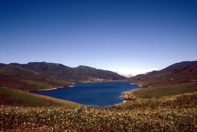 Nozoriko Lake.�@A beautiful mountain lake in Gunma Pref., Japan 